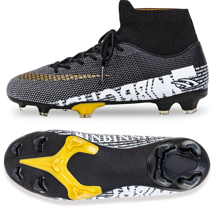 Бутсы футбольные KR-140 черный