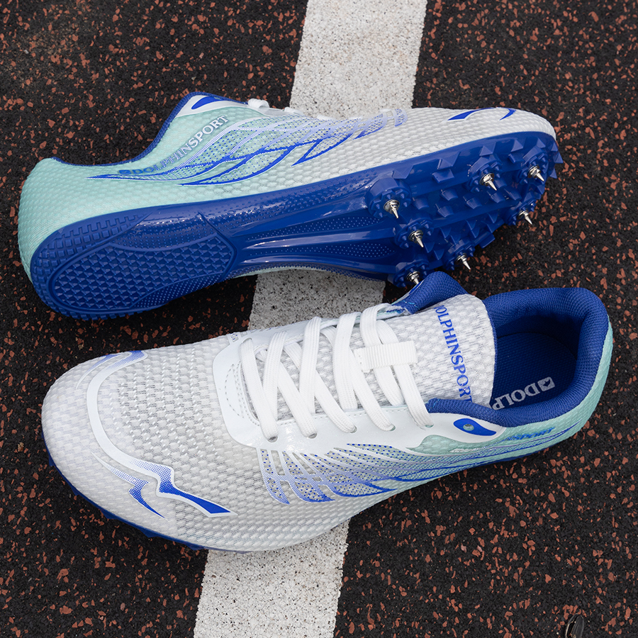 Шиповки KR-203 бело-синие