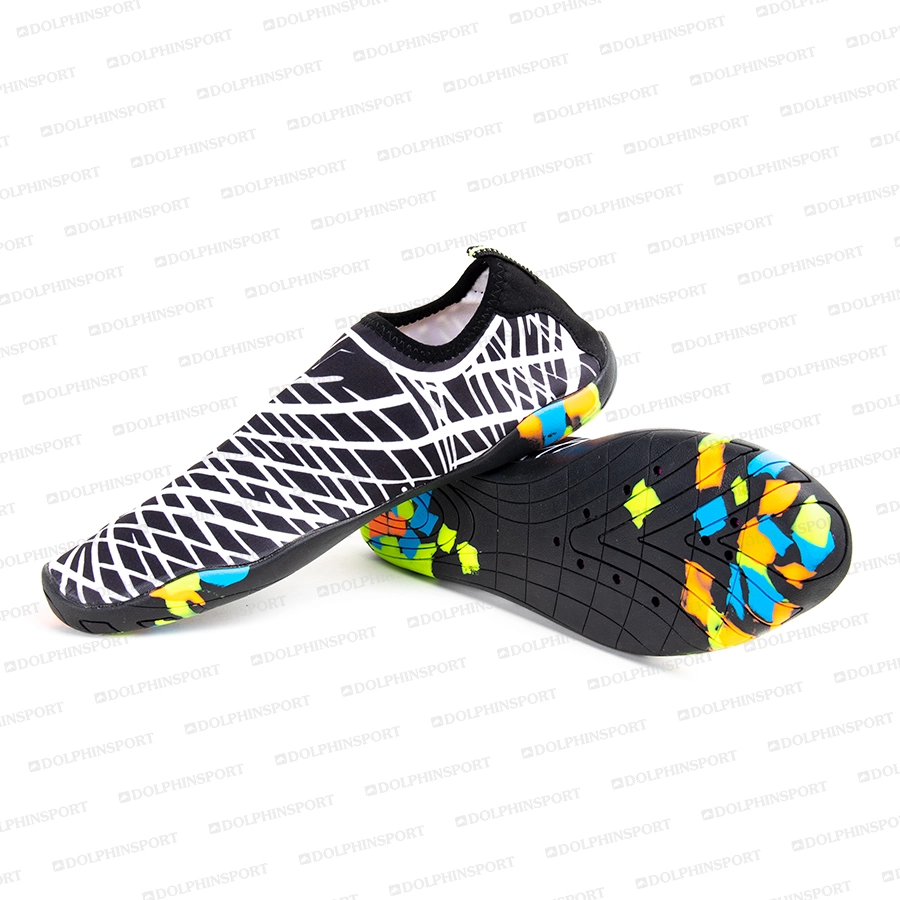 Аквасоки / Аквашуз KR-054 черно-белый