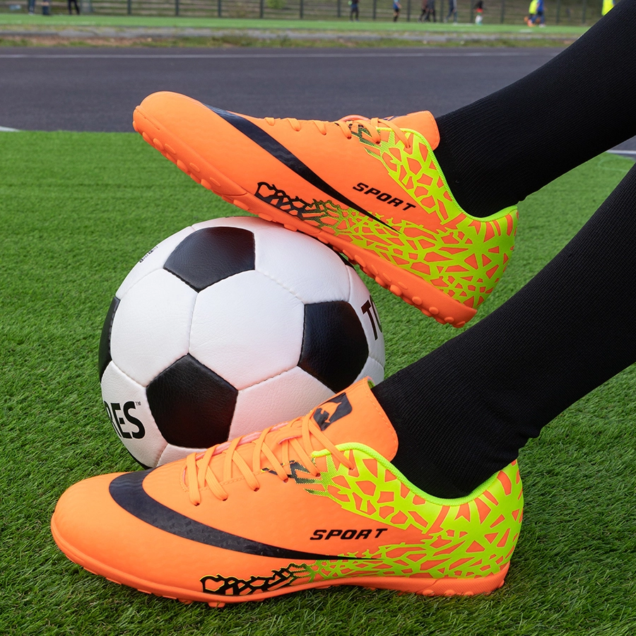 Бутсы футбольные KR-120 оранжевые