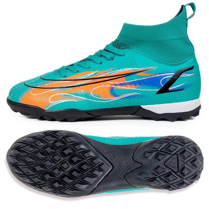 Бутсы футбольные KR-141 бирюзовый