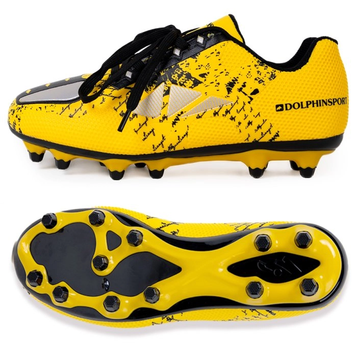 Бутсы футбольные KR-081 желтые