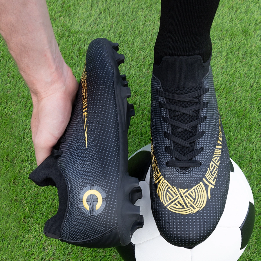 Бутсы футбольные KR-102 черные