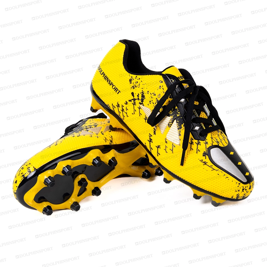Бутсы футбольные KR-081 желтые