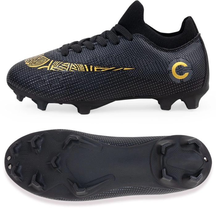 Бутсы футбольные KR-102 черные