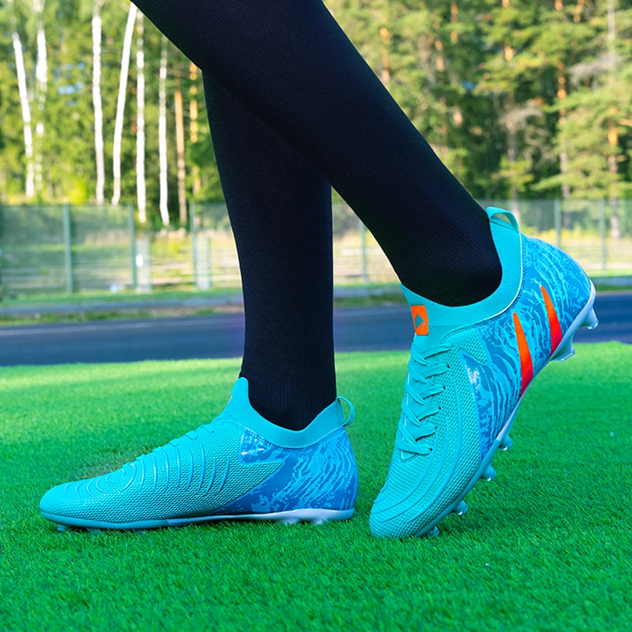 Бутсы футбольные KR-208 бирюзовые