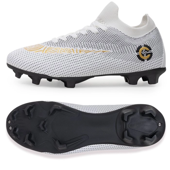 Бутсы футбольные KR-094 белые