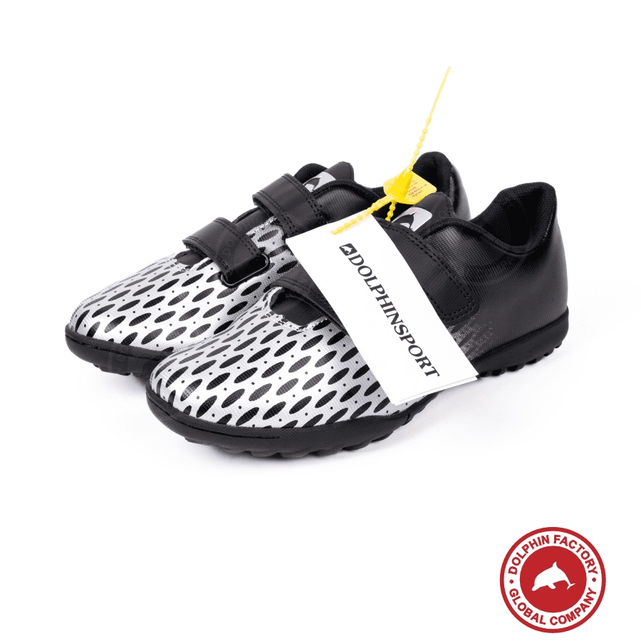 Бутсы футбольные KR-183 черно-серый