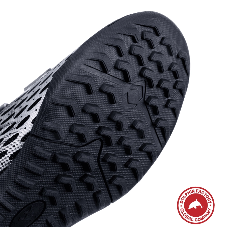 Бутсы футбольные KR-183 черно-серый