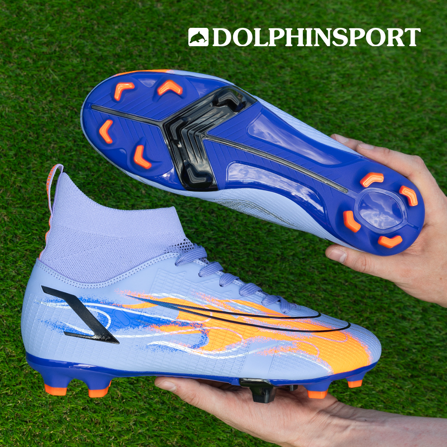 Бутсы футбольные KR-141/2 сиреневый