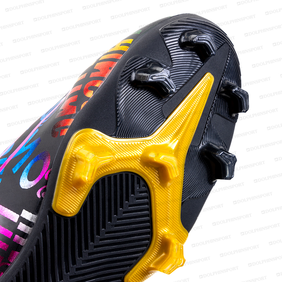 Бутсы футбольные KR-179/2 черно-розовый