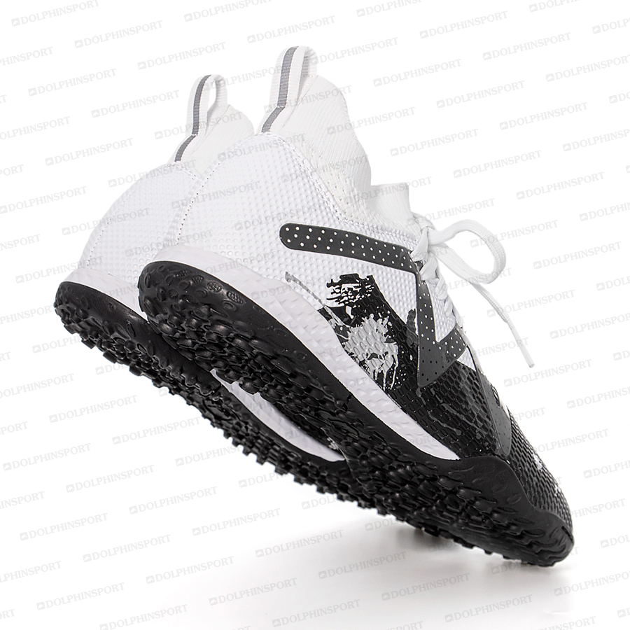 Бутсы футбольные KR-193 черно-белые