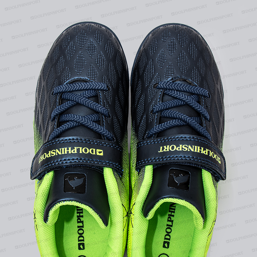 Бутсы футбольные KR-197 сине-зеленые