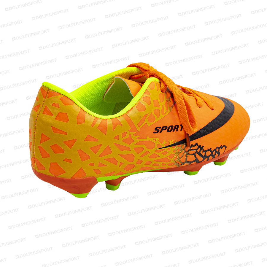 Бутсы футбольные KR-121 оранжевые