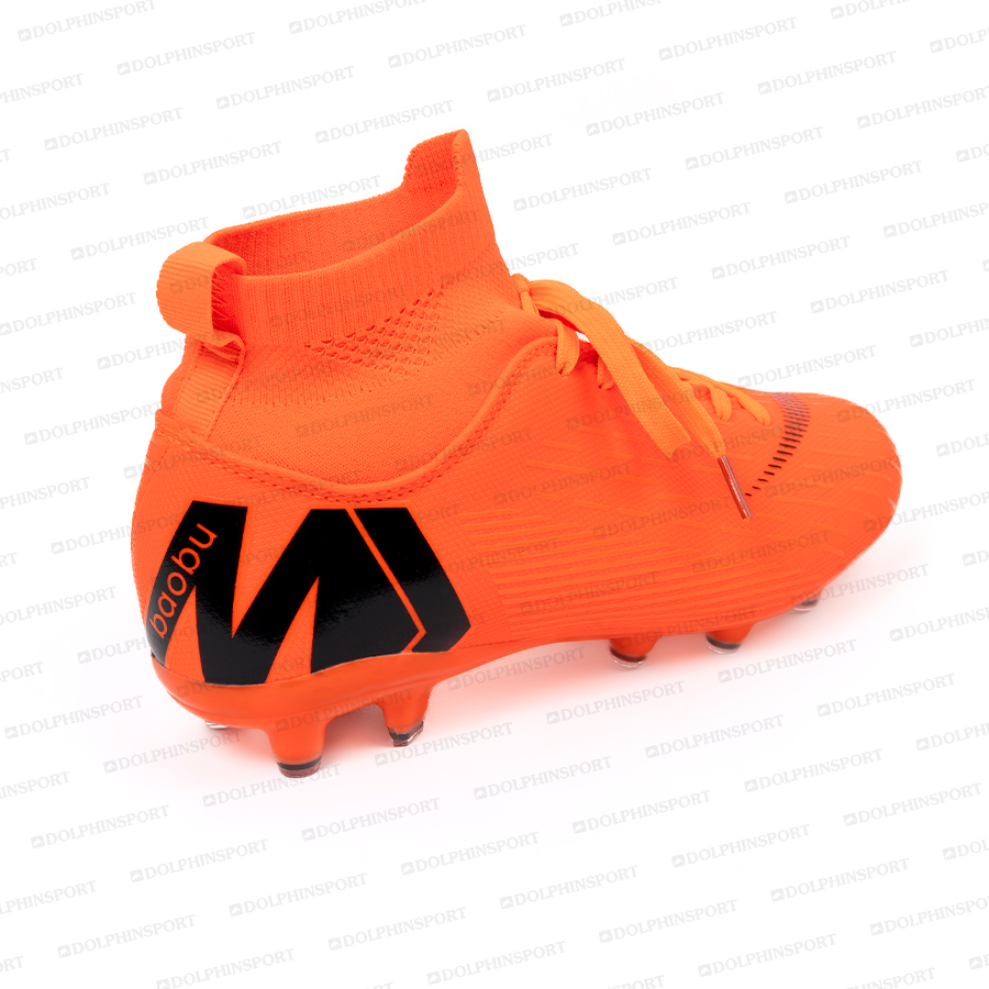 Бутсы футбольные KR-142/2 оранжевый