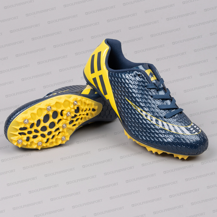 Шиповки KR-077 сине-желтые