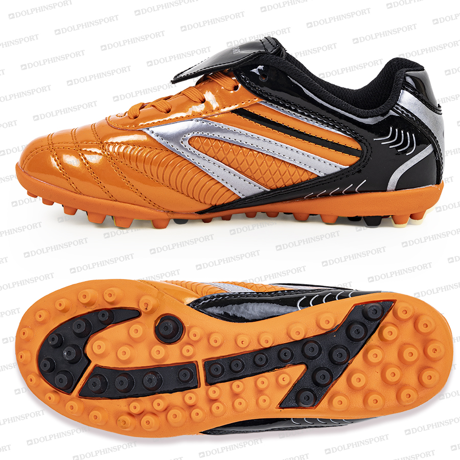 Бутсы футбольные KR-059 оранжевые