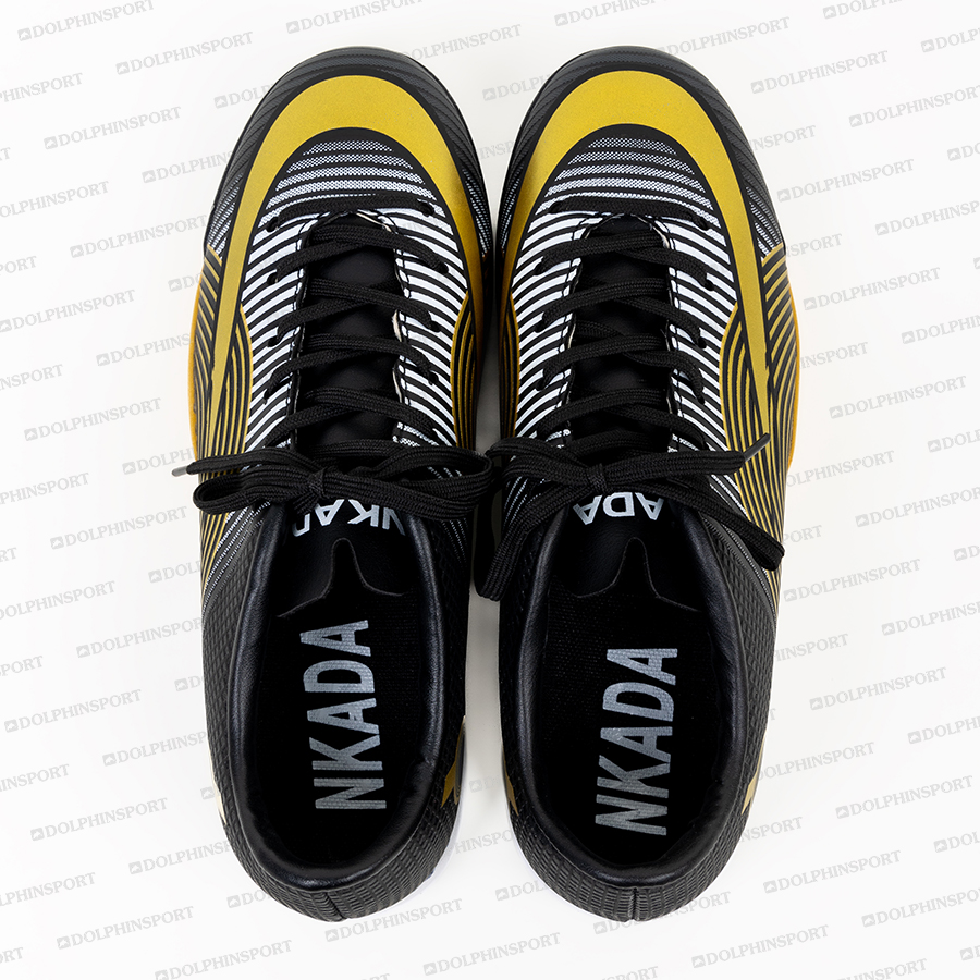 Бутсы футбольные KR-156 черно-золотой