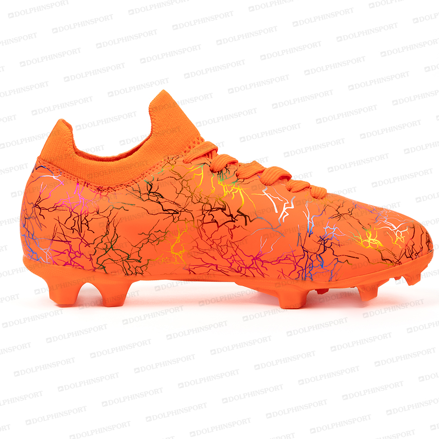 Бутсы футбольные KR-131 оранжевые