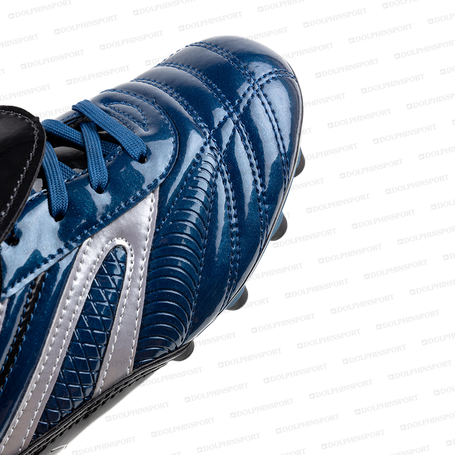 Бутсы футбольные KR-064 черно-синие