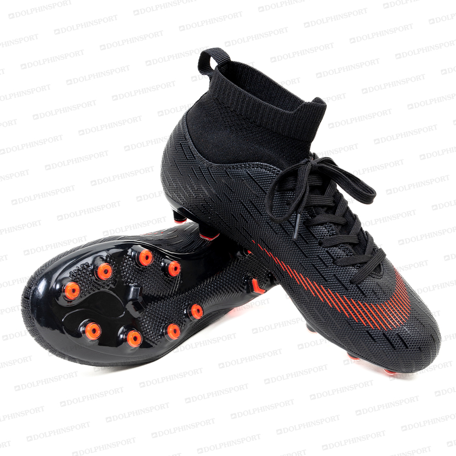 Бутсы футбольные KR-142/2 черный