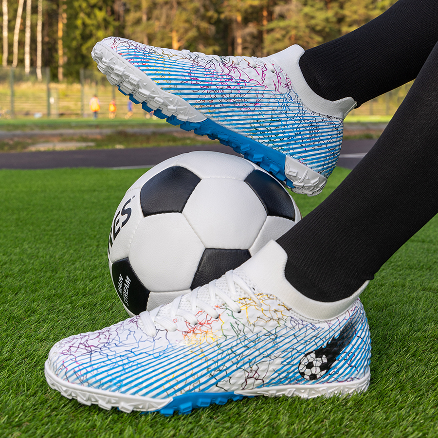 Бутсы футбольные KR-134 белые