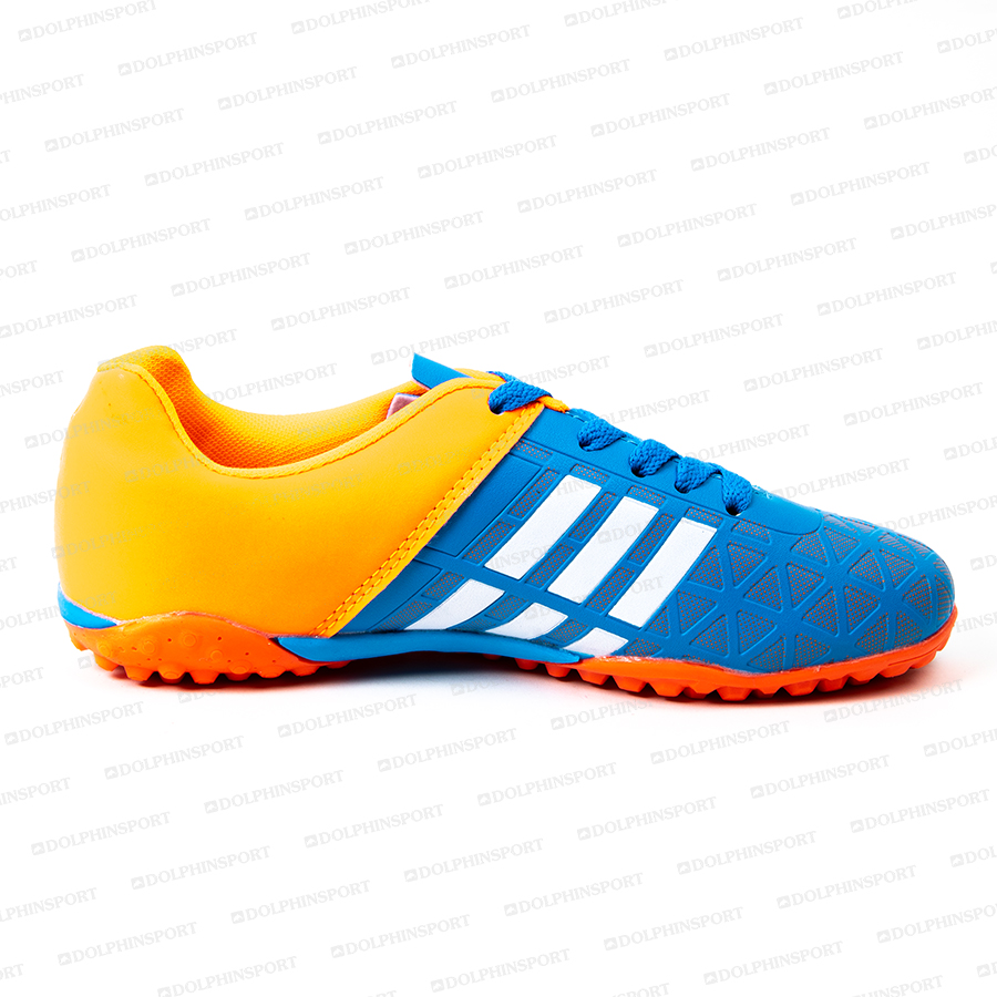 Бутсы футбольные KR-105 сине-красные