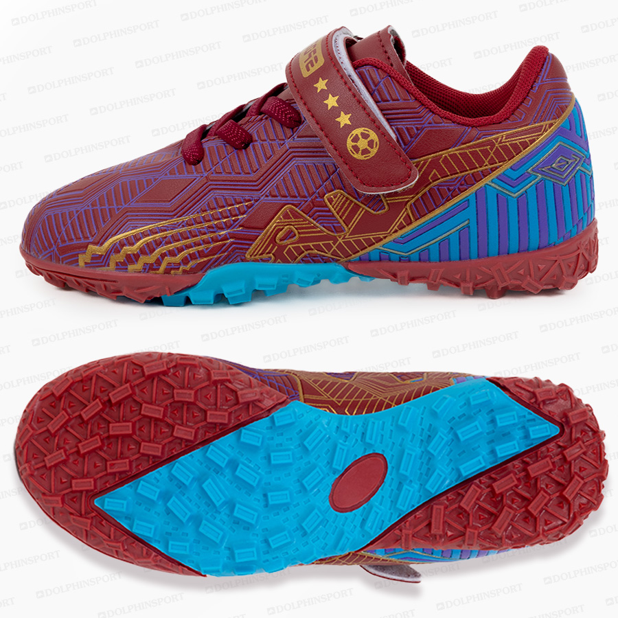 Бутсы футбольные KR-186 красный