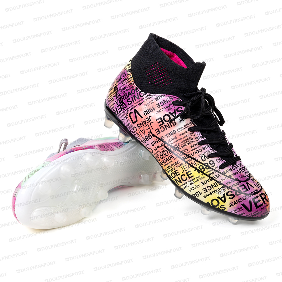 Бутсы футбольные KR-178/2 черный-белый