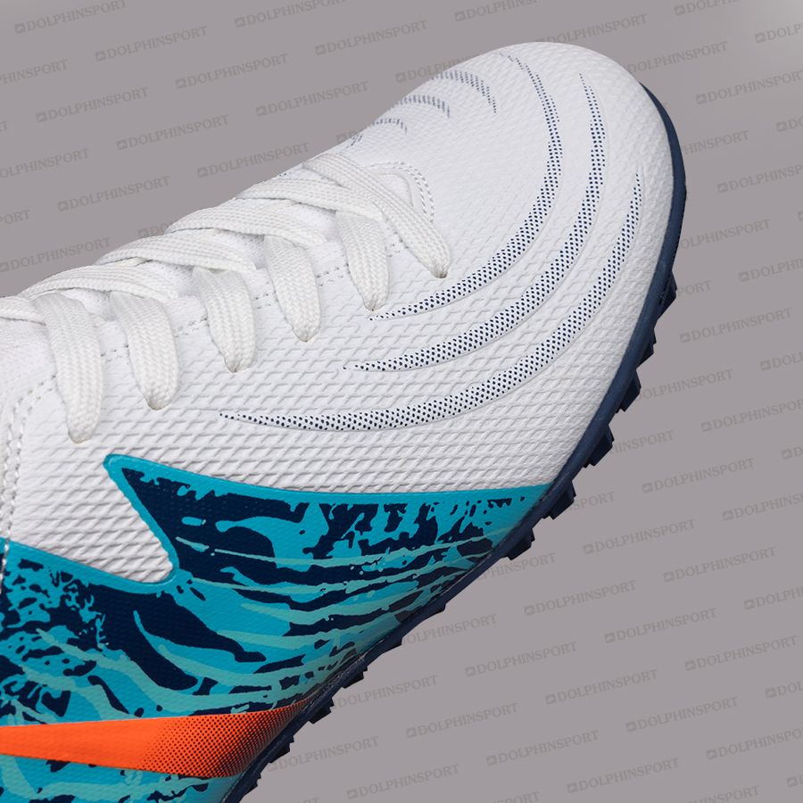 Бутсы футбольные KR-201 бело-синие