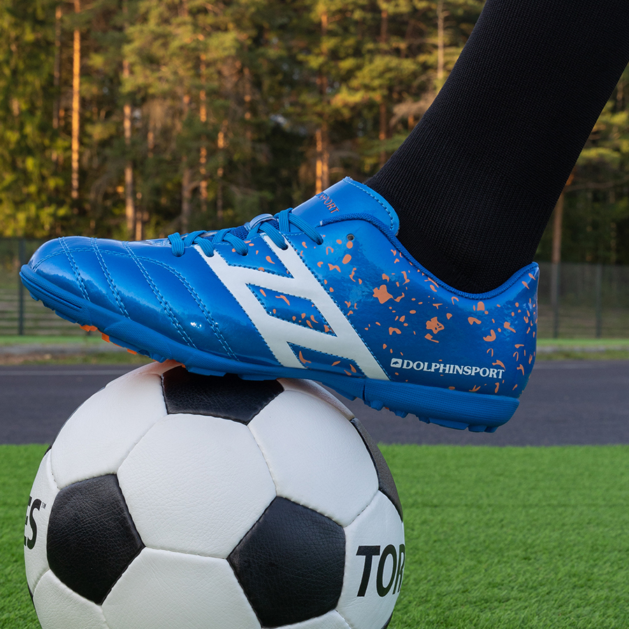 Бутсы футбольные KR-063 синие