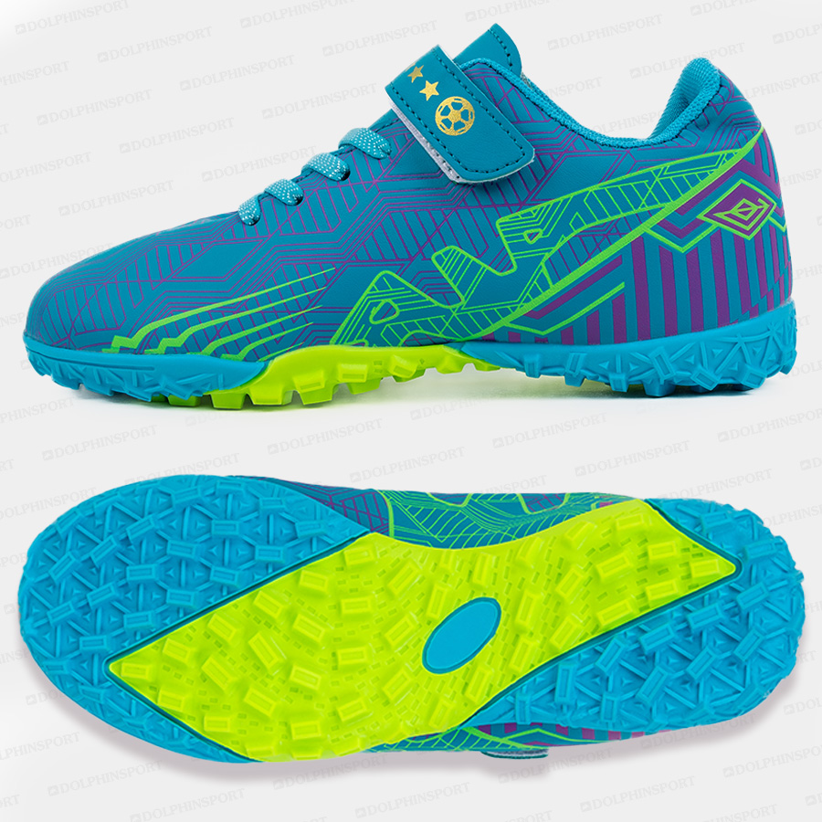 Бутсы футбольные KR-186 бирюзовый