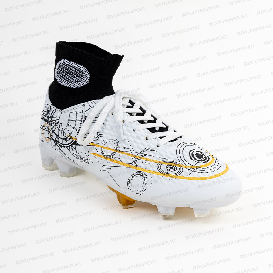 Бутсы футбольные KR-185 белый