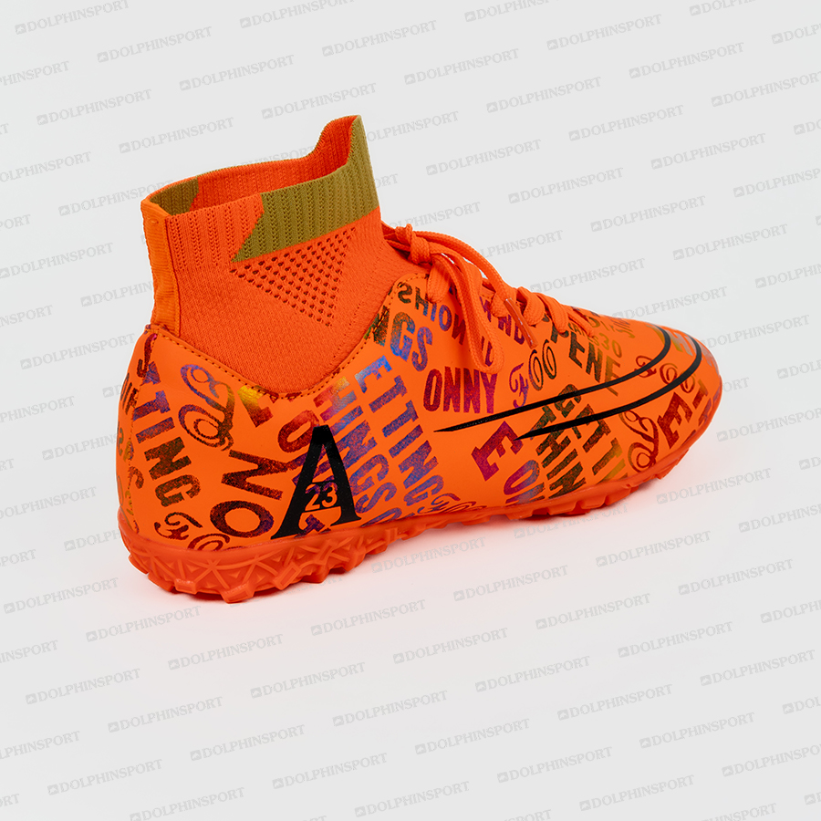 Бутсы футбольные KR-179 оранжевый