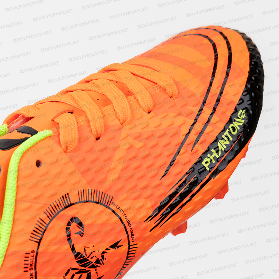 Бутсы футбольные KR-189/2 оранжевый