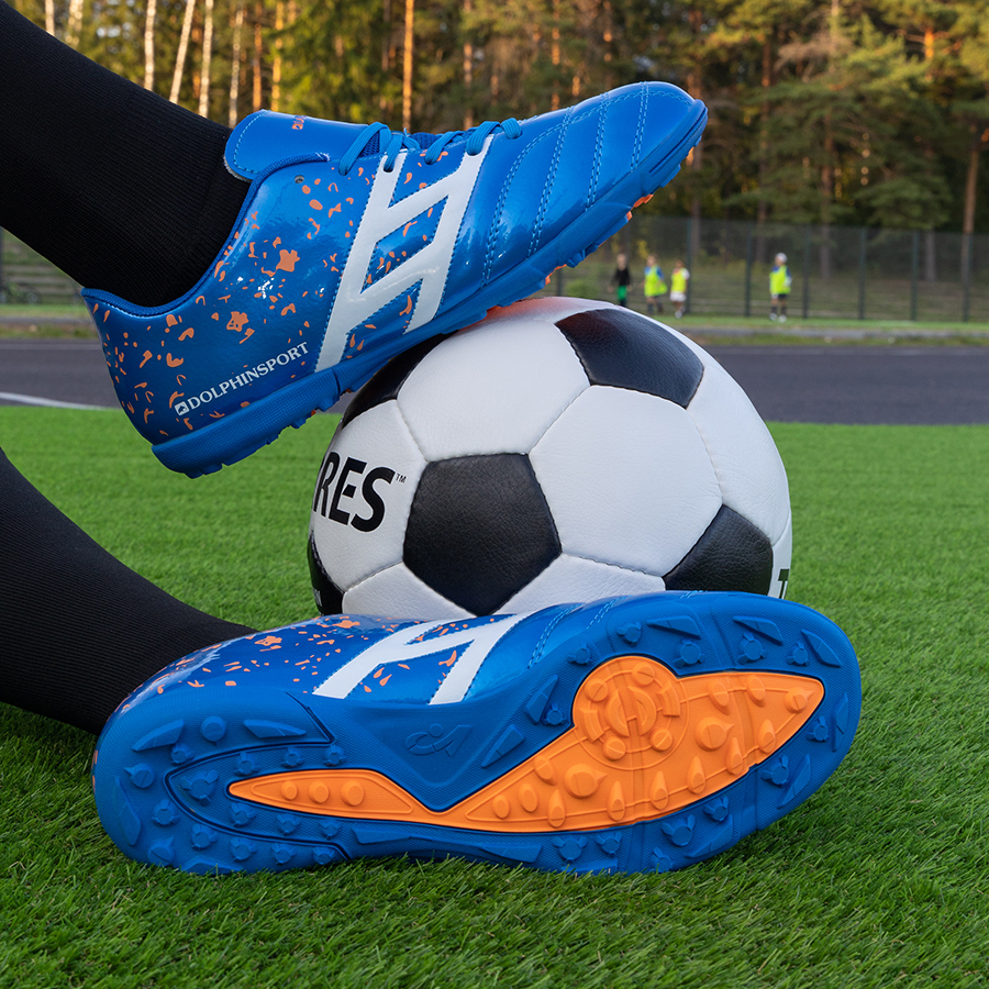 Бутсы футбольные KR-063 синие