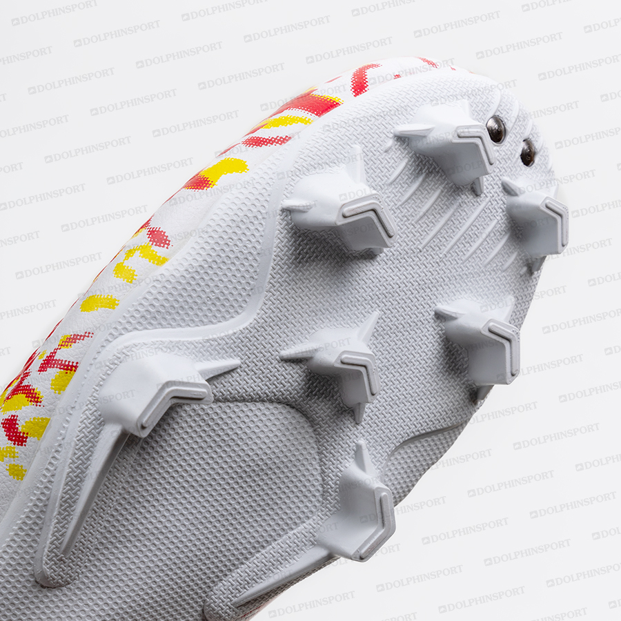 Бутсы футбольные KR-130 бело-красный