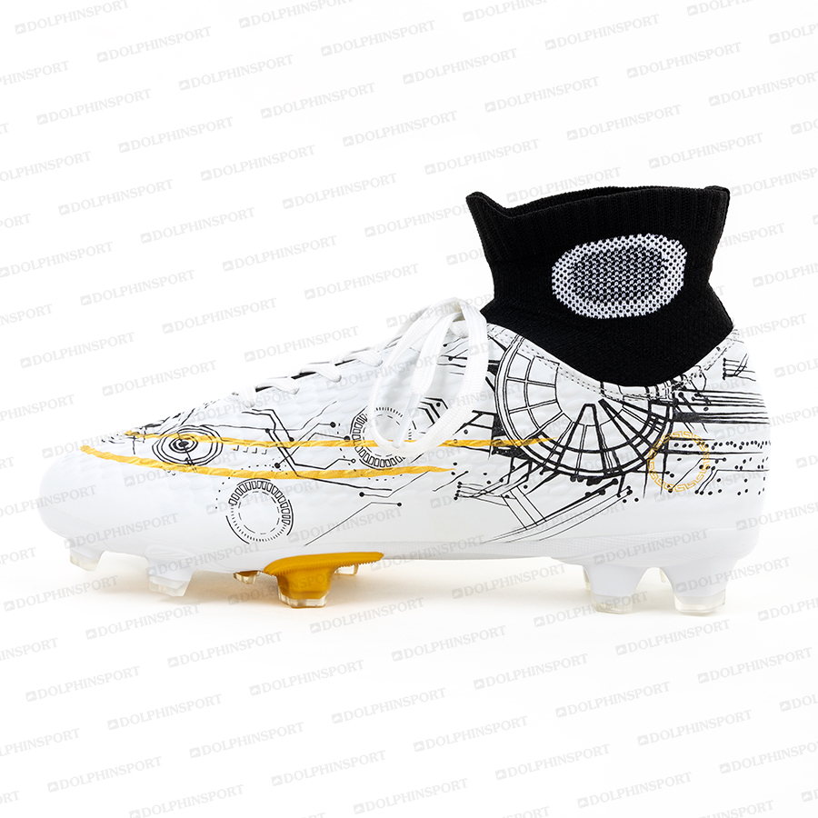 Бутсы футбольные KR-185 белый