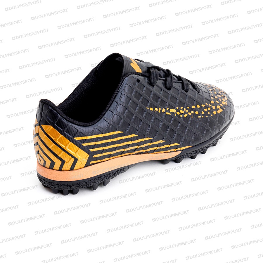 Бутсы футбольные KR-072 черно-золотые