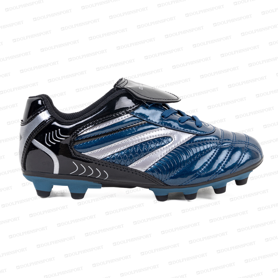 Бутсы футбольные KR-064 черно-синие