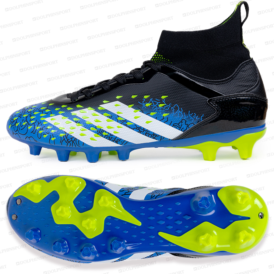 Бутсы футбольные KR-180/2 сине-зеленые