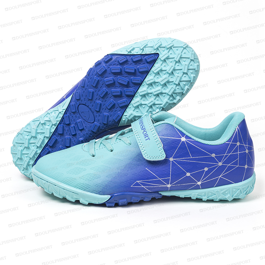 Бутсы футбольные KR-197 сине-голубые