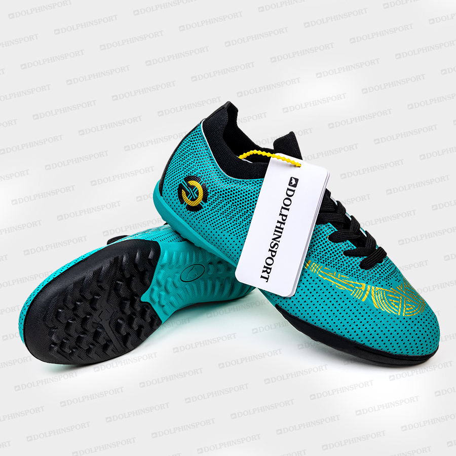 Бутсы футбольные KR-095 бирюзовые