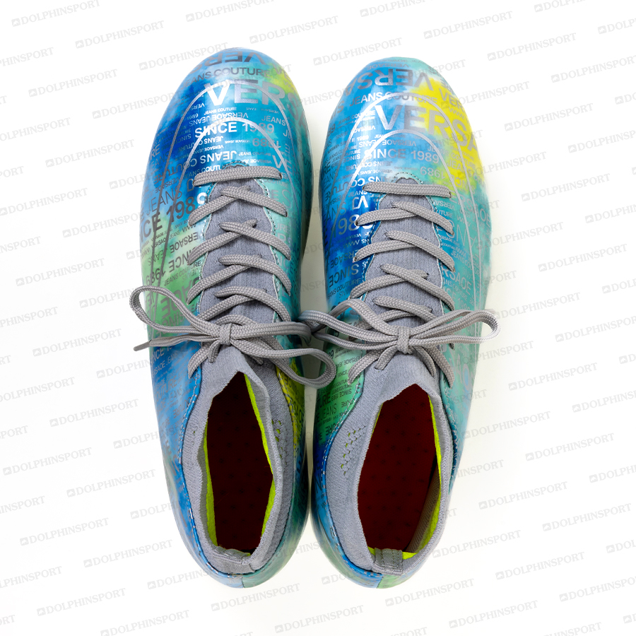 Бутсы футбольные KR-178/2 бело-голубой