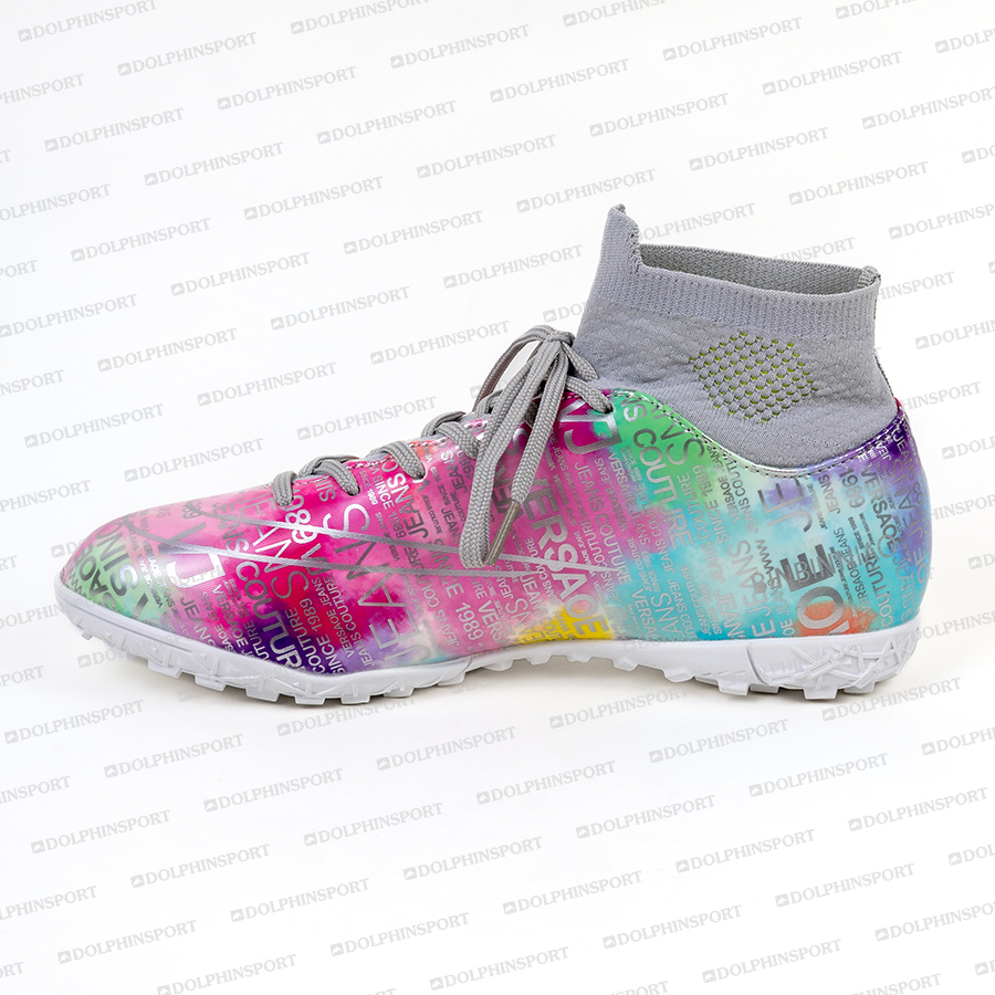 Бутсы футбольные KR-178 бело-розовый