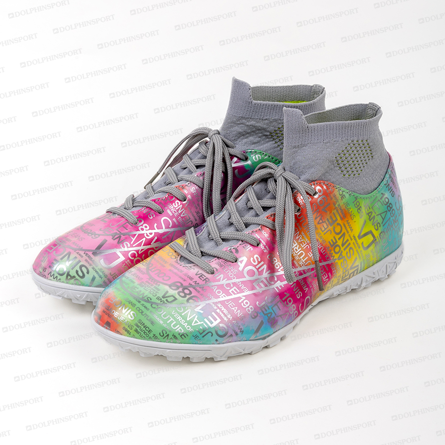 Бутсы футбольные KR-178 бело-розовый