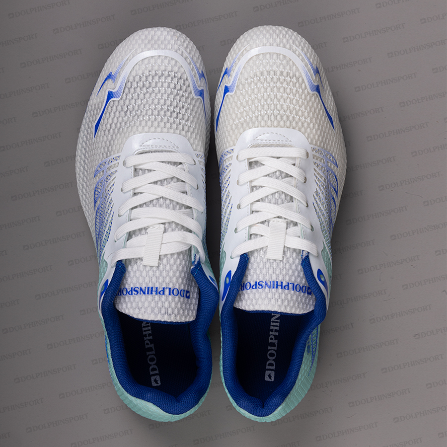 Шиповки KR-203 бело-синие