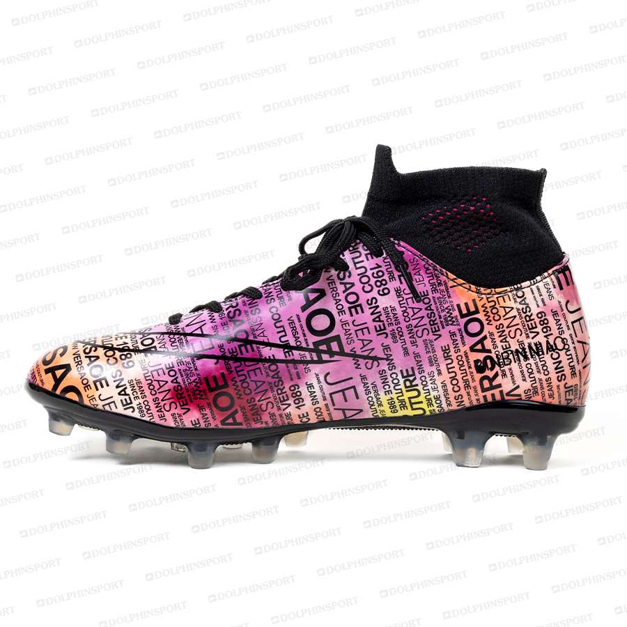 Бутсы футбольные KR-178/2 черный-белый