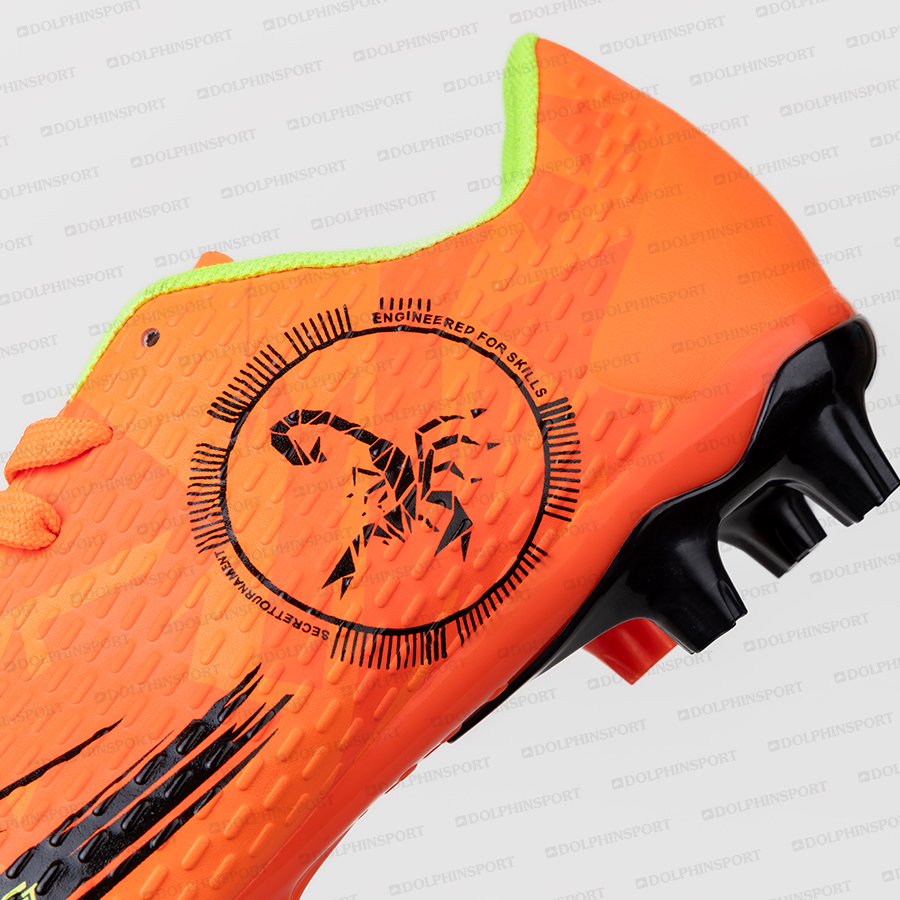 Бутсы футбольные KR-189/2 оранжевый