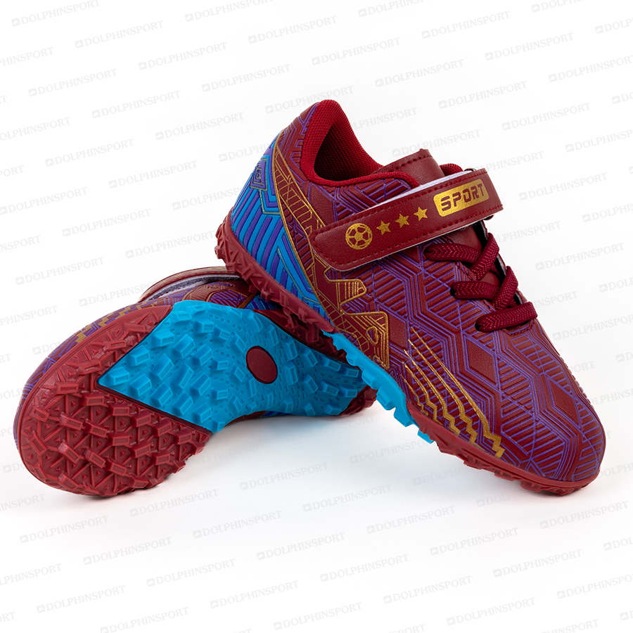 Бутсы футбольные KR-186 красный